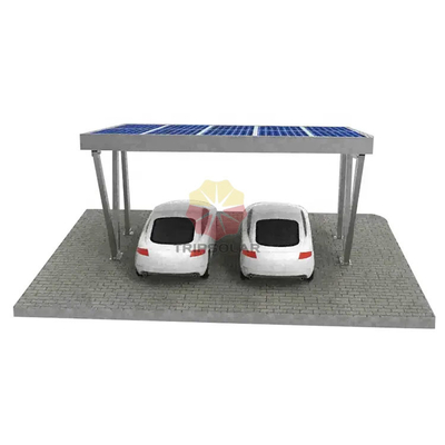 Sistema solar de puerto de coches personalizable Pergola con 60 m/s Ángulo de inclinación de la carga del viento 0-60 grados