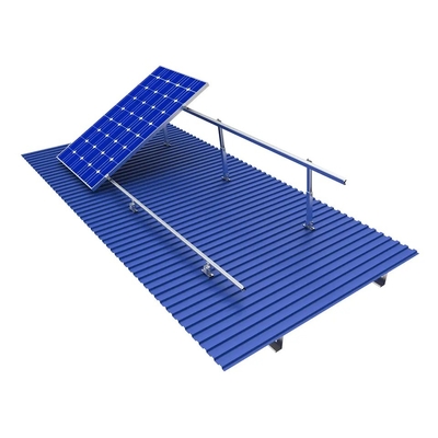 Soporte de montaje de piernas delanteras y traseras para estantes de paneles solares ajustables en ángulo