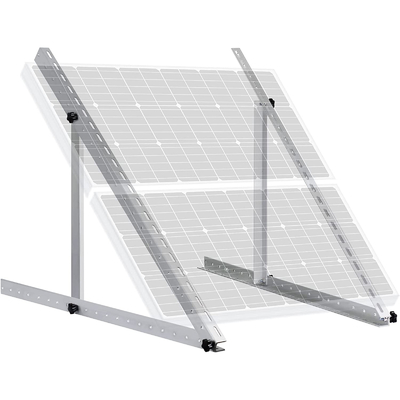 Venta al por mayor de paneles solares triangulares ajustables soporte para paredes de balcones y techos planos