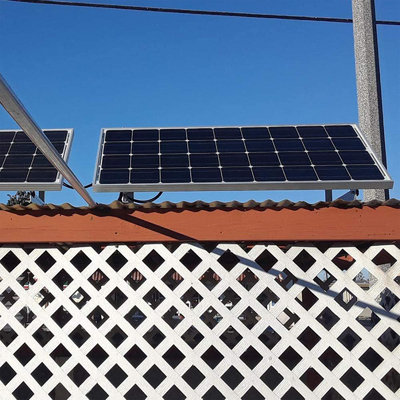 Venta al por mayor de paneles solares triangulares ajustables soporte para paredes de balcones y techos planos