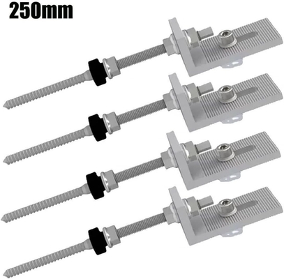 Carga de nieve 1.4KN/m2 M10*200 Tornos de tierra solares con acero inoxidable 304 de aluminio