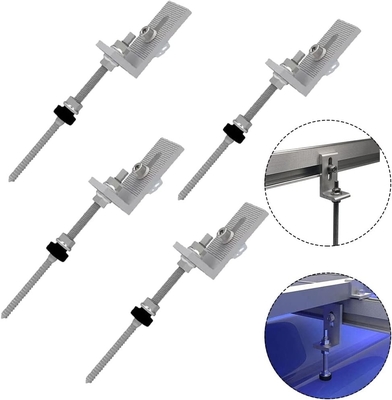 Carga de nieve 1.4KN/m2 M10*200 Tornos de tierra solares con acero inoxidable 304 de aluminio
