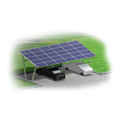 Carport solar fotovoltaico impermeable para el techo solar de anodizado de aluminio de campo abierto plano