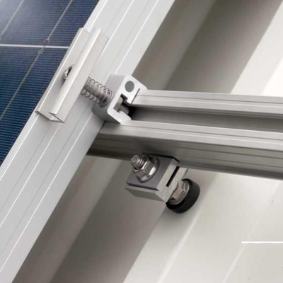 Montaje de techo de acero inoxidable tornillos de tierra solar L Kit de pernos de pernos para varios tamaños