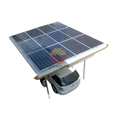 1.4KN/m2 Carga de nieve y 60m/s Carga de viento Estructura de aluminio para el montaje de solar Carport