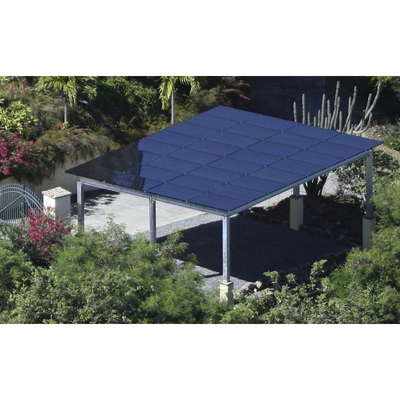 Sistema de montaje solar de paneles solares resistentes a la carga del viento 60M/s con acabado anodizado