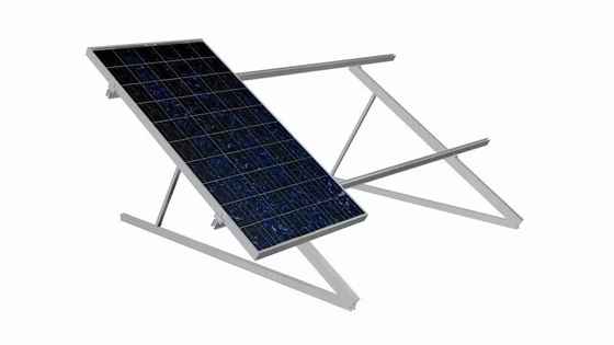 Clampada de extremo medio ajustable de energía solar para el sistema de techo de suelo de soporte plano