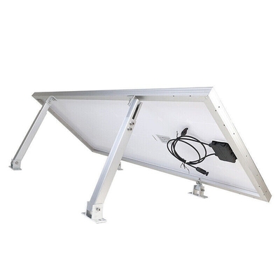 Brackets de montaje con inclinación ajustable para paneles solares con estructura de marco portátil de aluminio