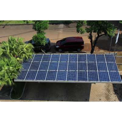 Sistema de montaje solar de paneles solares resistentes a la carga del viento 60M/s con acabado anodizado