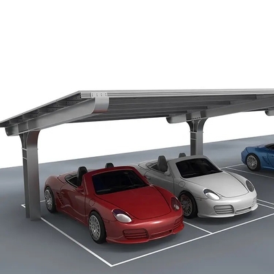 Q235 Estructuras solares de estacionamiento de acero con certificación CE y carga de nieve de 1,4KN/m2