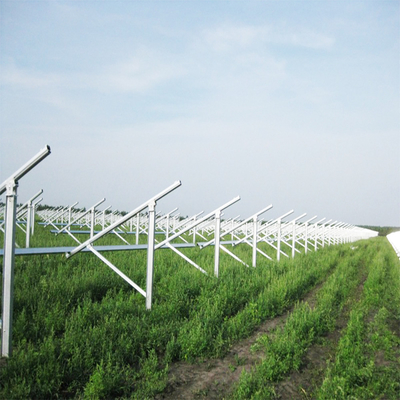 Brackets de montaje de paneles solares de acero galvanizado Opción ideal para paneles en tierra