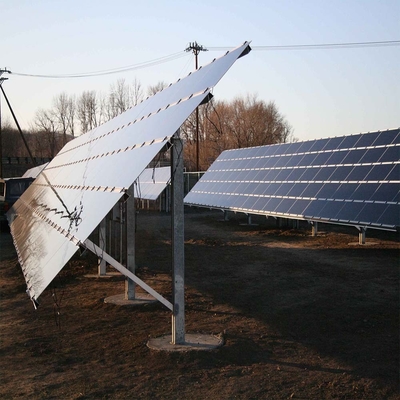 Brackets de montaje de paneles solares de acero galvanizado Opción ideal para paneles en tierra