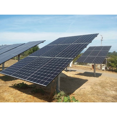 1.4KN/m2 carga de nieve paneles solares anodizados soportes de montaje en el techo para el montaje fotovoltaico en tierra