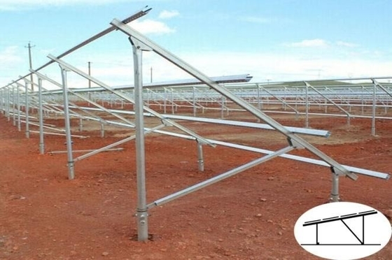 Instalación de paneles fotovoltaicos con paneles solares de acero C