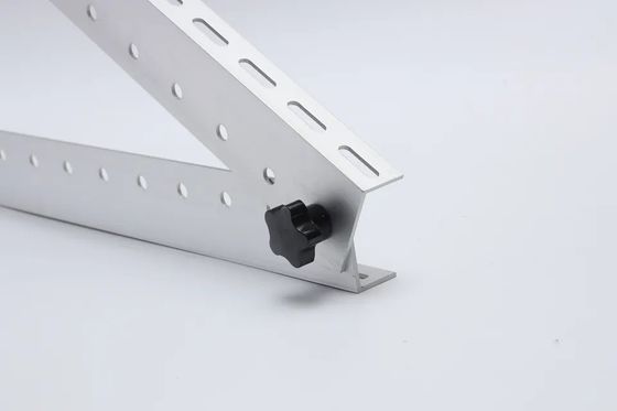 Instalación en tierra Sistema de montaje del bastidor solar con material AL6005-T5