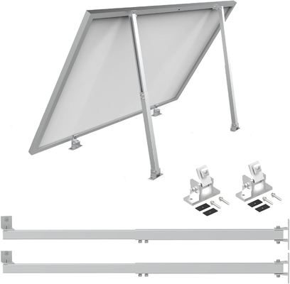 Soporte de paneles solares anodizados de longitud personalizada para soluciones de montaje de techo plano y pared