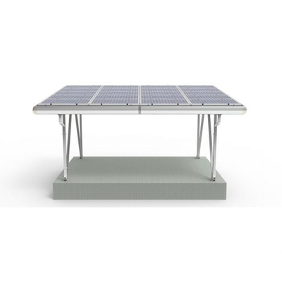 Kit de montaje de aluminio solar para carpintería para carga de viento 60m/s Sistema de conector de techo solar