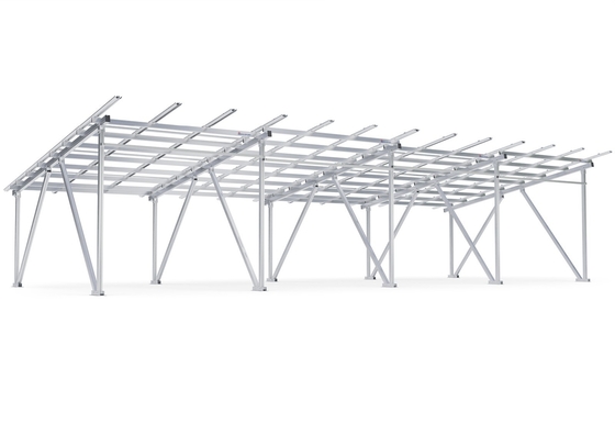 Kit de montaje de aluminio solar para carpintería para carga de viento 60m/s Sistema de conector de techo solar