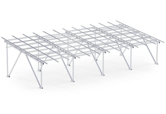 Kit de montaje de aluminio solar para carpintería para carga de viento 60m/s Sistema de conector de techo solar
