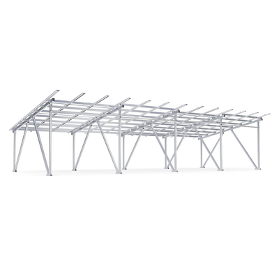 Panel solar de aluminio Carport Configurar su techo y sistema de coche con 25 años de vida útil