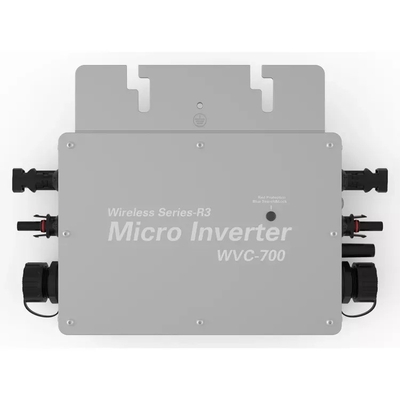 Sistema solar microinversor con corriente de salida de 26,6A/8,7A y comunicación WIFI/RS485