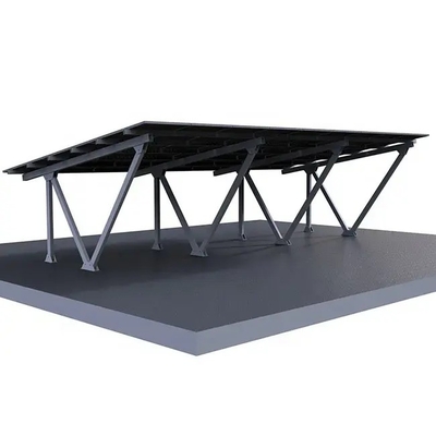 Sistema de montaje solar de Carport 10KW Aluminio ligero Carports solares para aparcamiento de automóviles