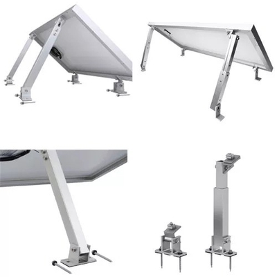 Sistema de bastidores solares de montaje en tierra ajustable para carga de nieve 1,5KN/m2