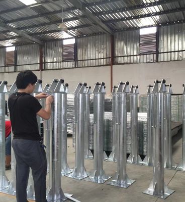 Repuesto de montaje de dosel de paneles solares anodizados para el sistema de montaje de soportes solares Carport