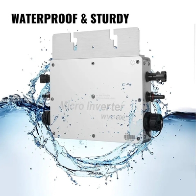 Sistema de conexión de red de microinversores solares de 120V 230V con protección IP65