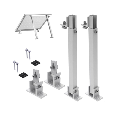 60M/s carga del viento ajustable de aluminio panel solar soporte de montaje para la instalación de paneles pequeños