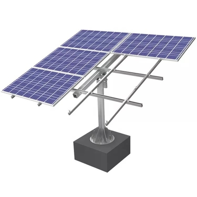 Apoyo de montaje solar en tierra con aleación de aluminio/acero inoxidable y alta carga de nieve