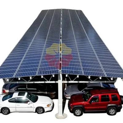 60m/s Carga del viento Solar Carport para la instalación rápida del kit de paneles solares para el hogar