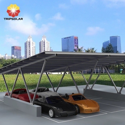 60m/s Carga del viento Solar Carport para la instalación rápida del kit de paneles solares para el hogar