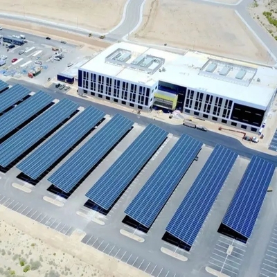 60m/s Carga del viento Solar Carport para la instalación rápida del kit de paneles solares para el hogar