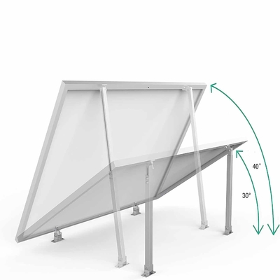 25 años de vida útil de aluminio panel solar soporte ajustable para el máximo rendimiento