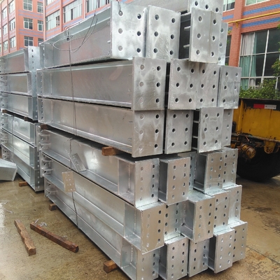 Sistema de puente de acero solar anodizado Q235 para el mercado