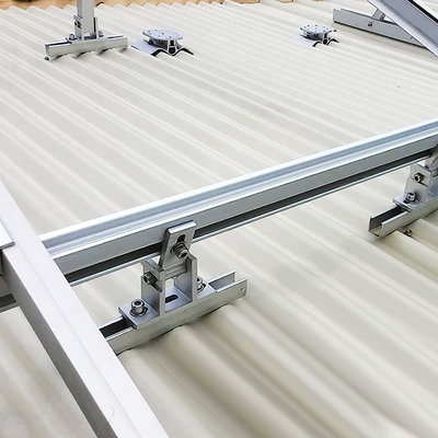 25 años de vida útil de aluminio panel solar soporte ajustable para el máximo rendimiento