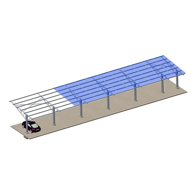 Parque industrial de paneles solares estructura de puerto de coches personalizada para los requisitos del cliente