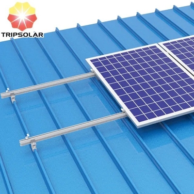 Soportes de montaje de paneles solares para techos metálicos con certificado ISO9001/CE/AS/NZS 1170/TUV