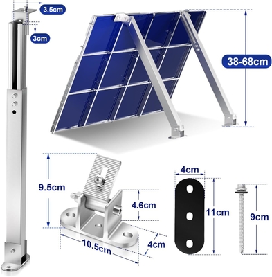 Soportador de montaje de paneles solares de soporte ajustable certificado ISO9001/CE/AS/NZS 1170/TUV