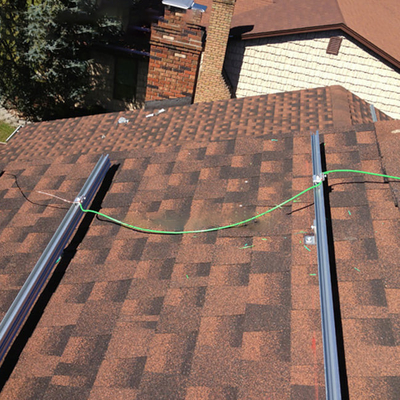 Clampada de conector solar para paneles solares en orientación paisajista/retratista