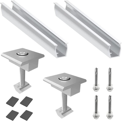 Clampada de conector solar para paneles solares en orientación paisajista/retratista