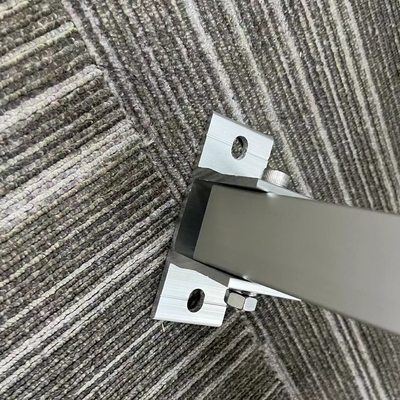 Soportes de aluminio de pierna delantera y pierna trasera con inclinación ajustable para la instalación de paneles solares fotovoltaicos