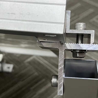 Soportes de aluminio de pierna delantera y pierna trasera con inclinación ajustable para la instalación de paneles solares fotovoltaicos