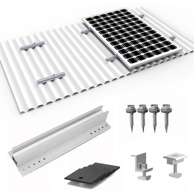 Sistema de montaje de paneles solares de ferrocarril certificado ISO9001/CE/AS/NZS 1170/TUV y eficiencia de costes