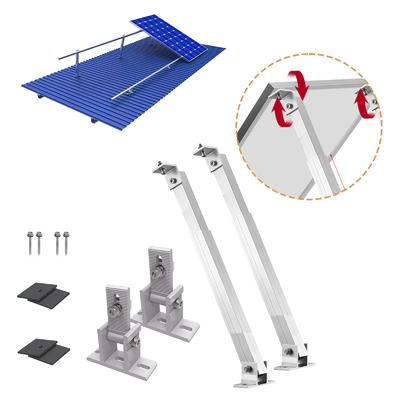 Soporte ajustable anodizado para 25 años de vida útil