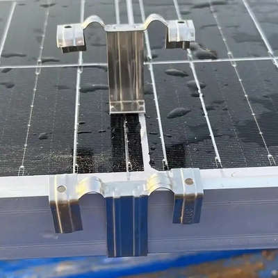 Mejorar la conducción de agua de su panel solar con nuestra carga de viento hasta 60M/s Clips