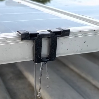 Mejorar la conducción de agua de su panel solar con nuestra carga de viento hasta 60M/s Clips