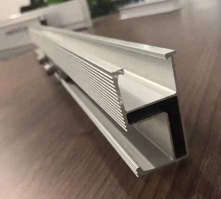 Estructuras de montaje de paneles fotovoltaicos basados en aluminio solar para módulos aplicables