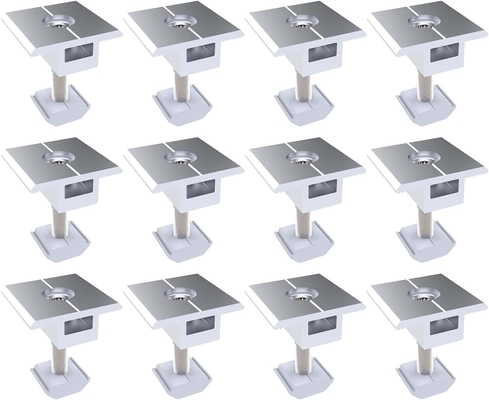 Carga de nieve 1.4KN/m2 Abrangador de extremo solar para el sistema de energía solar en el montaje de paneles solares